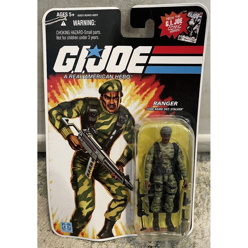 G.I Joe 25th Anniversary Ranger SGT. Stalker Action Figure NIP NOS